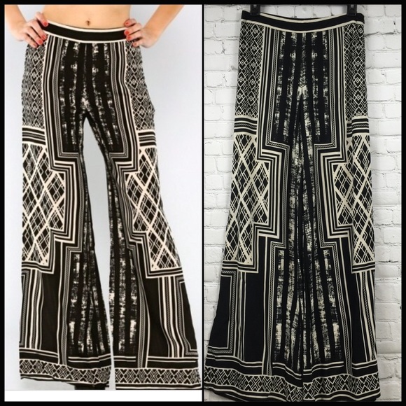 Jealous Tomato Pants - Jealous tomato high waisted wide leg pants SZ S